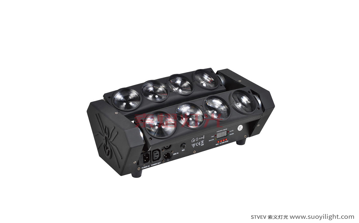 PortugalDouble Row 4 Blinder LED Spiders Light 
